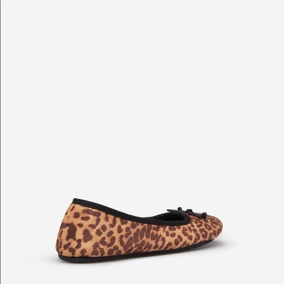 Shoe Dazzle-Llysha Ballerina Slippers-Leopard Size S(5-6) and M(7-8) NWT - Picture 6 of 15